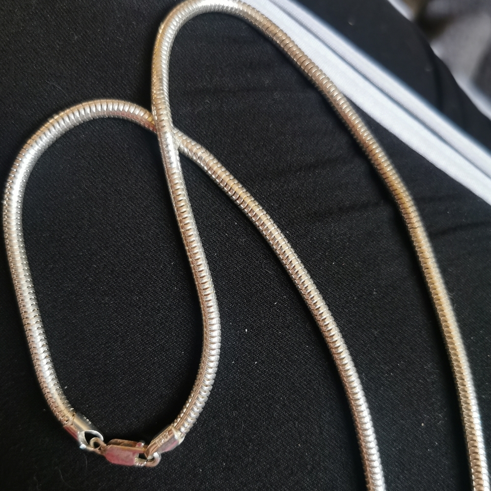 Sterling Silver thick chain